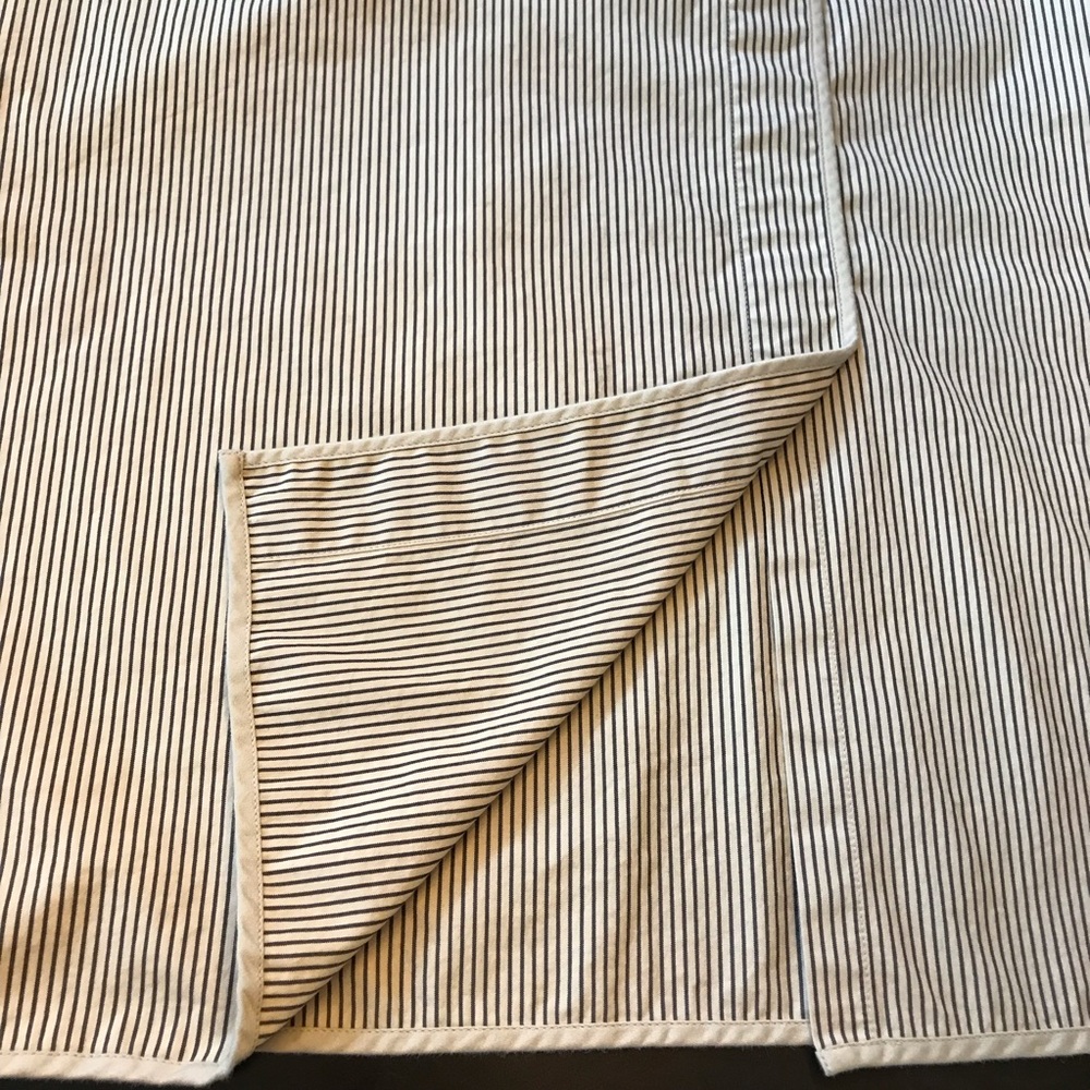 Banana Republic Cotton Vertical Stripe Skirt - 4 - Picture 5 of 6